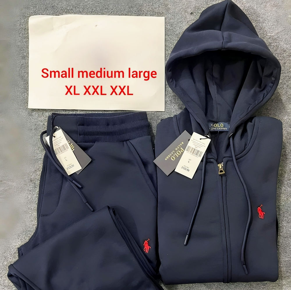 Ralph Lauren Polo Hoodie & Sweatpants Set .
